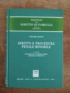 TRATTATO DI DIRITTO DI FAMIGLIA DIRITTO E PROCEDURA PENALE MINORILE 2002 Giuffrè - Foto 1 di 12