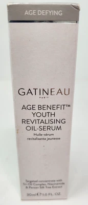 GATINEAU ~ ACEITE REVITALIZANTE JUVENIL BENEFICIO EDAD ~ 1 OZ Foto 1 de 4