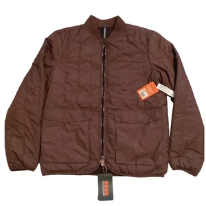 Chaqueta Forradora Reversible Bass Exterior Mujer Acolchada Frontal A Presión Ron Pasas Talla S - Imagen 1 de 8
