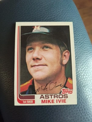 MIKE IVIE 1982 TOPPS #734 FREE SHIPPING - Image 1 of 2