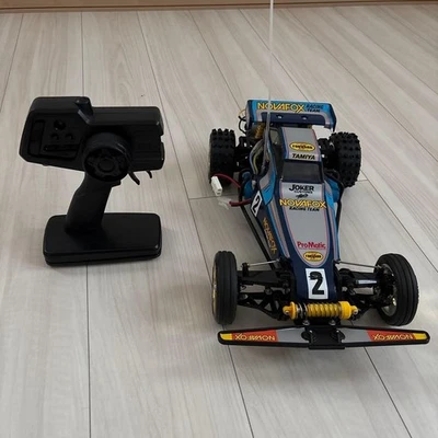 Tamiya Novafox RC Coche Gris Azul Oro Ruedas Sin Usar Coleccionable - Imagen 1 de 4