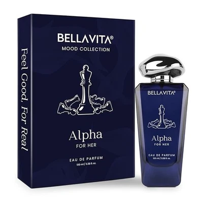 BELLAVITA Mood Collection ALPHA Eau De Perfume para Ela (100 ML) Frete Grátis. - Imagem 1 de 4