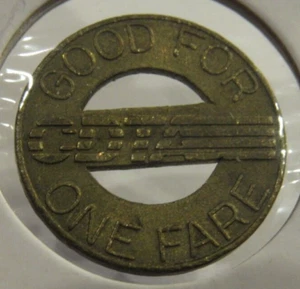 1980 CDTA Albany, NY Transit Bus Token - New York - Picture 1 of 2