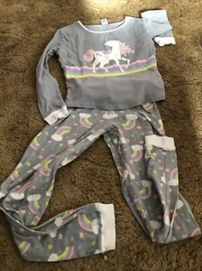 Girls Dollie & Me Unicorn Pajamas-14 - Picture 1 of 5