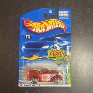 2002 Hot Wheels #12 Treasure Hunt 12/12 ANGLIA PANEL Red w/Real Riders MOC - Picture 1 of 3