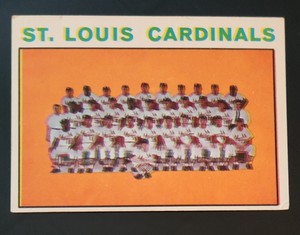 1964 Topps #87 St. Louis Cardinals TC -  Ken Boyer Bob Gibson Tim McCarver -
