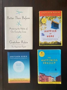 Grethen Rubin books - lot of four (4)  [incl. Happiness Project, 3 more] - Bild 1 von 10