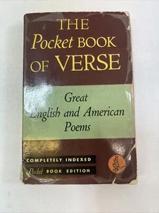 The Pocket Book of Verse: Great English & American Poems -Speare (PB, 1941) - Imagen 1 de 13
