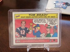2004 Bazooka #19 Tom Brady