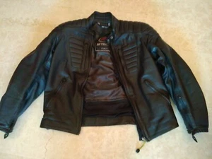 completo moto in pelle nera M-Tech da donna - Foto 1 di 3