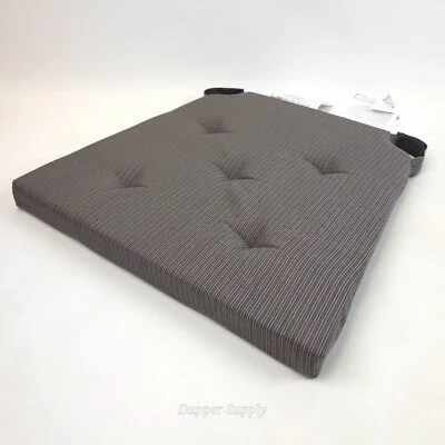 Almohadilla para silla IKEA JUSTINA gris 17/14 x 16 x 2" 703.078.36 Foto 1 de 4