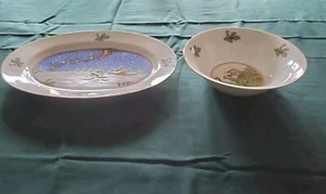 Shibata HOME FOR THE HOLIDAYS 34 Pieces Dinnerware W/RARE SERVING Platter & Bowl - Picture 1 of 18
