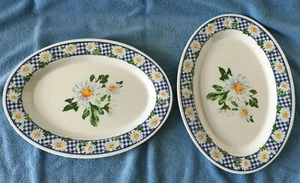 Servierteller Servierplatte oval Melamin 35 x 25 cm unbenutzt Neu - Bild 1 von 2