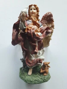 Hand crafted Angel with Animals Figurine - Bild 1 von 4