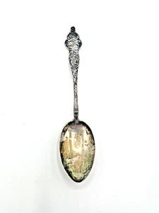 Sterling Silver spoon Michigan Tuebor Calumet & Hecla Mine and State Capital  - Picture 1 of 9