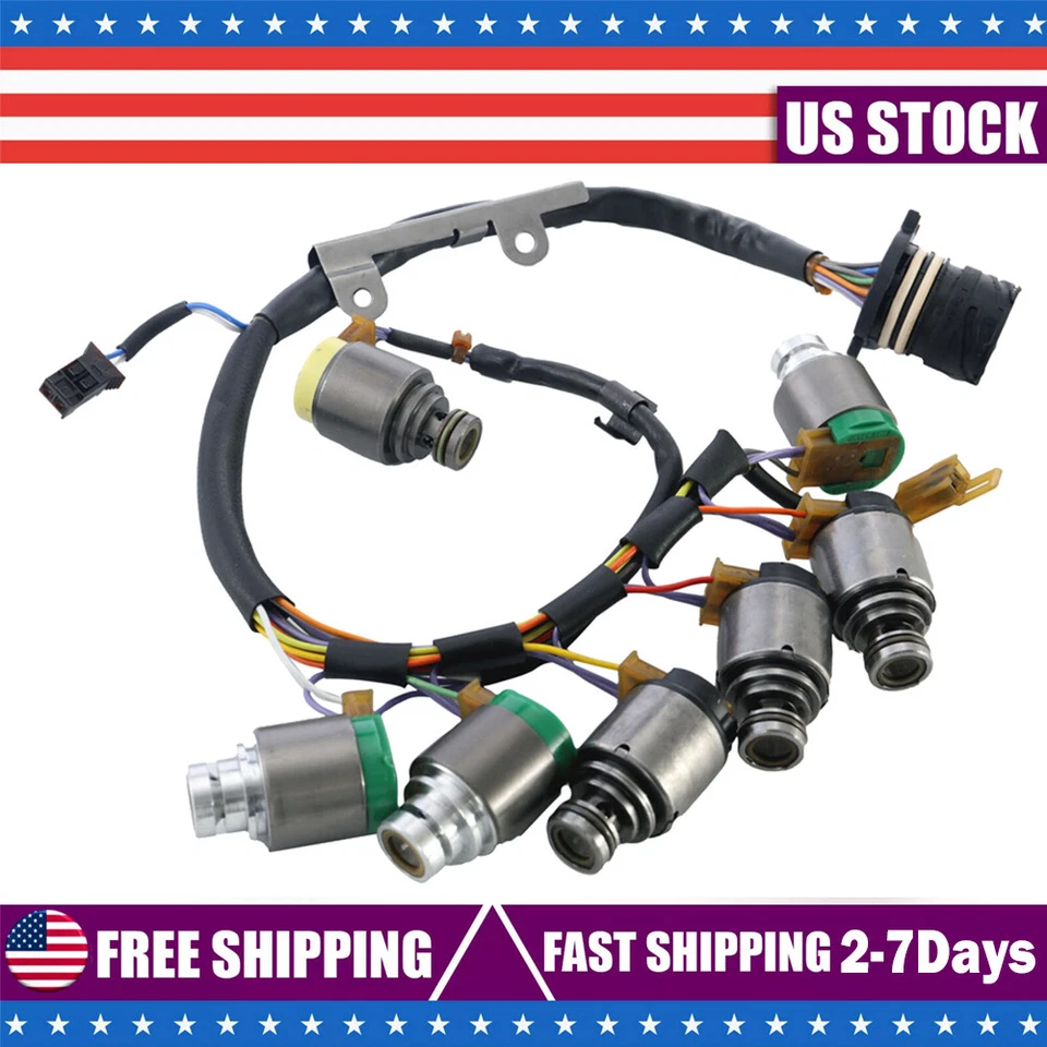 ZF 5HP19 ZF5HP24 Transmission Solenoids Kit with Internal Harness for BMW 525i - Image 1 of 4