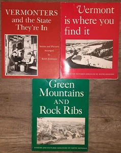 3 vtg PBs by Keith Jennison: Vermonters & the State They're In, Green Mountains - Picture 1 of 17