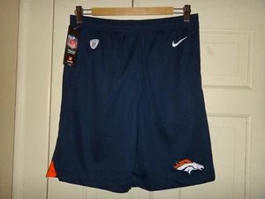  Youth Boys L (14/16) Nike Denver Broncos Knit Dri-FIT Shorts - Picture 1 of 4