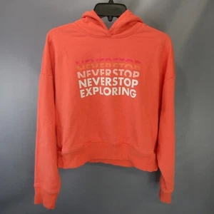 The North Face Never Stop Exploring Hoodie Womens Size M Peach Hooded Sweatshirt - Imagen 1 de 10