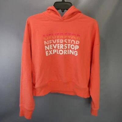 The North Face Never Stop Exploring Hoodie Womens Size M Peach Hooded Sweatshirt - Image 1 of 4