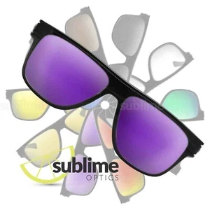 POLARIZED Metallic Indigo Purple Replacement Lenses For Oakley Breadbox OO9199 - Photo 1 sur 5