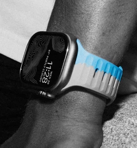 DAKOTA Electro Soft Silikon Apple Watch Ultra Loop Band Strap 49MM 45MM 44MM - Bild 1 von 7