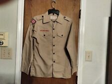 Boy Scout , tan shirt,youth size 16,long sleeve,older style. 