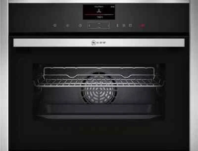 Neff N90 C17FS32H0B  Compact Steam Oven - Stainless Steel - Image 1 of 4