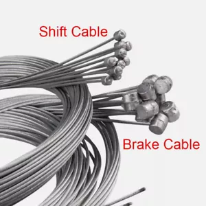 10x Bicycle Shift/Brake Shifter Derailleur Gear Stainless Steel Inner Cable Wire - Picture 1 of 11