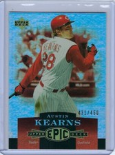 2006 Upper Deck Epic YOUR CHOICE Sizemore GREINKE Gagne BELTRAN Hoffman + /450