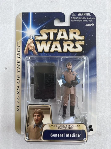 Star Wars Return of the Jedi Imperial Shuttle Capture General Madine Hasbro 2004 Cover