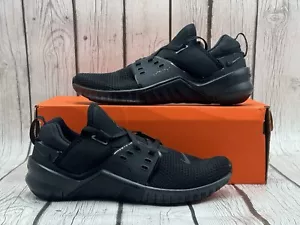 Nike Free Metcon 2 Triple Black Training Shoes Size 7.5 AQ8306‑002 - Picture 1 of 8