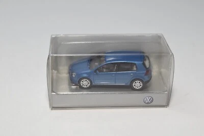 B8 1:87 WIKING VW VOLKSWAGEN GOLF MET. SCATOLA RIVENDITORE BLU NUOVA CON SCATOLA - Immagine 1 di 4