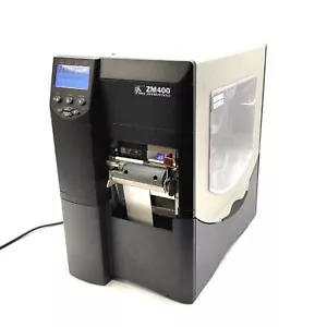 Zebra ZM400 Industrial Thermal Label Printer 300dpi 4"/Sec 4.09" Wide 90-265VAC - Picture 1 of 8