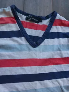 Armor Lux T Shirt Breton Stripe Size 3 / S/M   *g000a2 - Picture 1 of 6