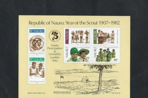 ''SCOUTS OF REP. NAURU' 'STAMPEX LONDRES 1982 - Imagen 1 de 1