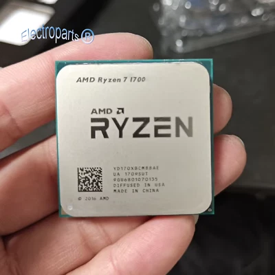 AMD Ryzen 7 1700 R7 1700 Desktop AM4 3.4GHz 8-Core Socket CPU Processor - Image 1 of 2