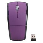 Usb Folding Optical 2.4g Wireless Computer Mouse Receiver Slim Mouse For Laptop 