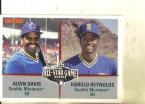 RAR! 2001 ALL-STAR FANFEST TUFF STUFF #9 ALVIN DAVIS/HAROLD REYNOLDS Lot Of 50 - Bild 1 von 1