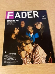 The Fader Magazine Issue 37 Love is All Ghostface Killah Wu-Tang Clan Music Mag - Foto 1 di 4