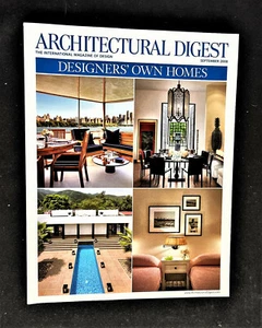 ARCHITECTURAL DIGEST Magazine September 2008 DESIGNERS' OWN HOMES - Picture 1 of 2