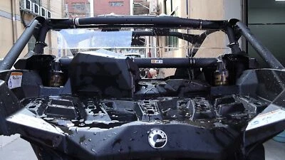 For Can Am Maverick X3/X3 Max 2017-2025 Full Rear Windshield PC Back Window Foto 1 de 4