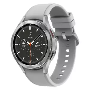 Samsung Galaxy Watch4 Classic 3,56 cm (1.4") 46 mm SAMOLED Argento GPS (satellit - Picture 1 of 5