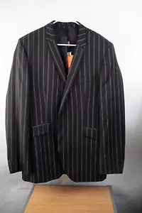 Ben Sherman Men's Size XL MN452 Blue Pin Stripe Wool Blazer Jacket NWT $199.99 - Picture 1 of 10