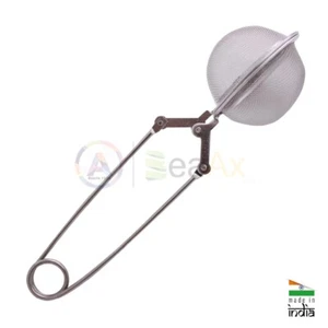 Mikronetzkorb zum Tauchen Ultraschall Stahl Federöffnung Ø 50 mm - Bild 1 von 2