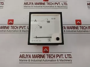 Rishabh EQ 96 AC Analog Panel Ammeter 0-100/200A 100/5A G Q 52072 - Picture 1 of 13