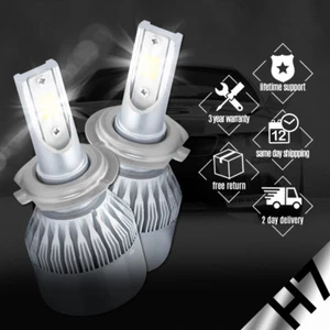 XENTEC LED HID Headlight kit H7 White for Mercedes-Benz C350 2006-2016 - Picture 1 of 12