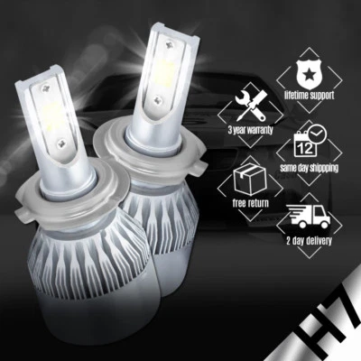 XENTEC LED HID Headlight kit H7 White for Mercedes-Benz CLK63 AMG 2007-2009 - Image 1 of 4