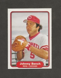 1982 FLEER BASEBALL CARD #57 JOHNNY BENCH Cincinnati Reds  mint - Picture 1 of 2