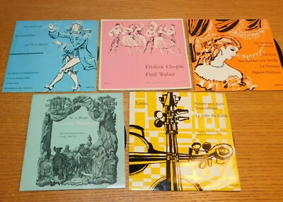 LOT 5 DISQUE MMS MOZART tartini CHOPIN CARMEN Musical Masterpiece Society MUSIC - Photo 1/4